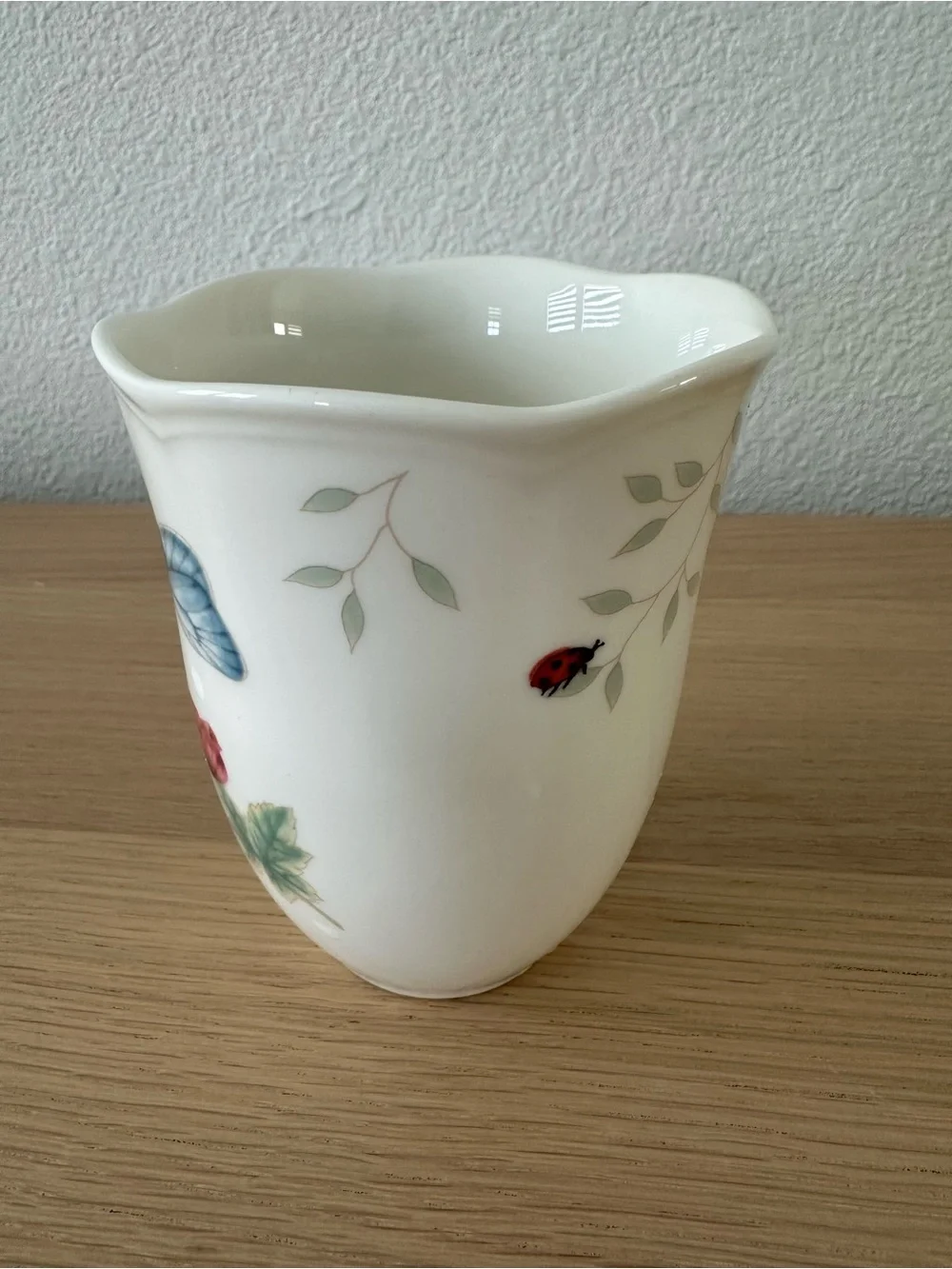 Lenox Floral Butterfly Porcelain Mug